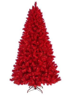 Red Christmas Tree