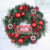 Celebratory Highland Christmas Wreath 60cm